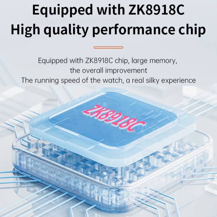 WS-E9 Ultra 2.2 inch IP67 Waterproof Metal Buckle Ocean Silicone Band Smart Watch, Support Heart Rate / NFC-TIME.SHOP