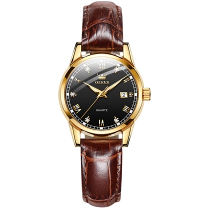 OLEVS 6896 Women Multifunctional Luminous Waterproof Quartz Watch-TIME.SHOP