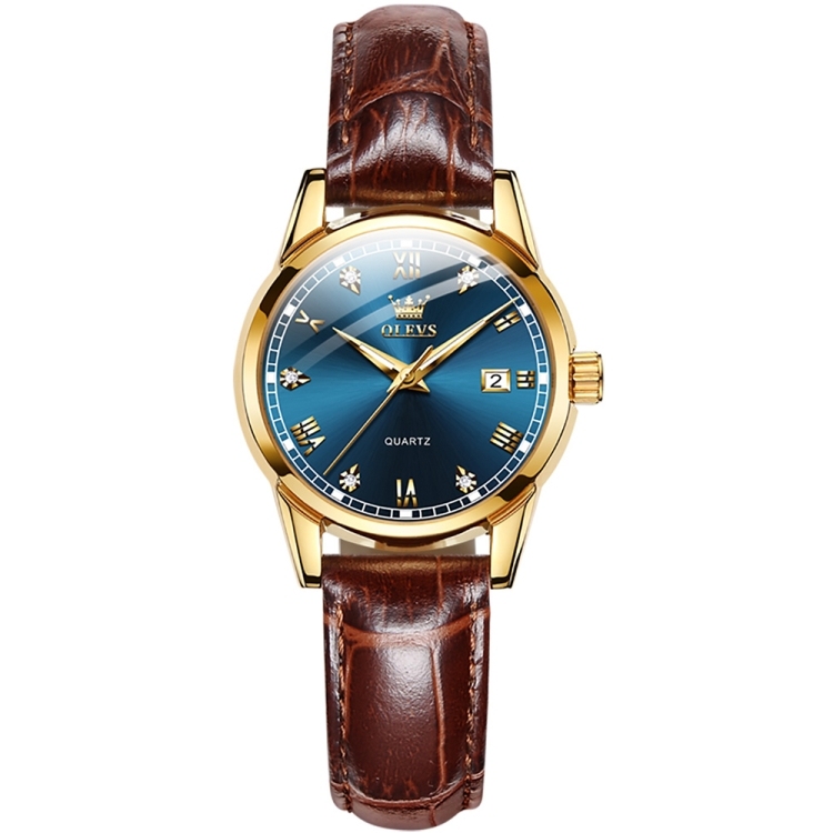 OLEVS 6896 Women Multifunctional Luminous Waterproof Quartz Watch-TIME.SHOP