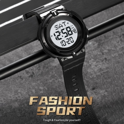 SKMEI 2010 Multifunctional Men 50M Waterproof Luminous Digital Wrist Watch-TIME.SHOP