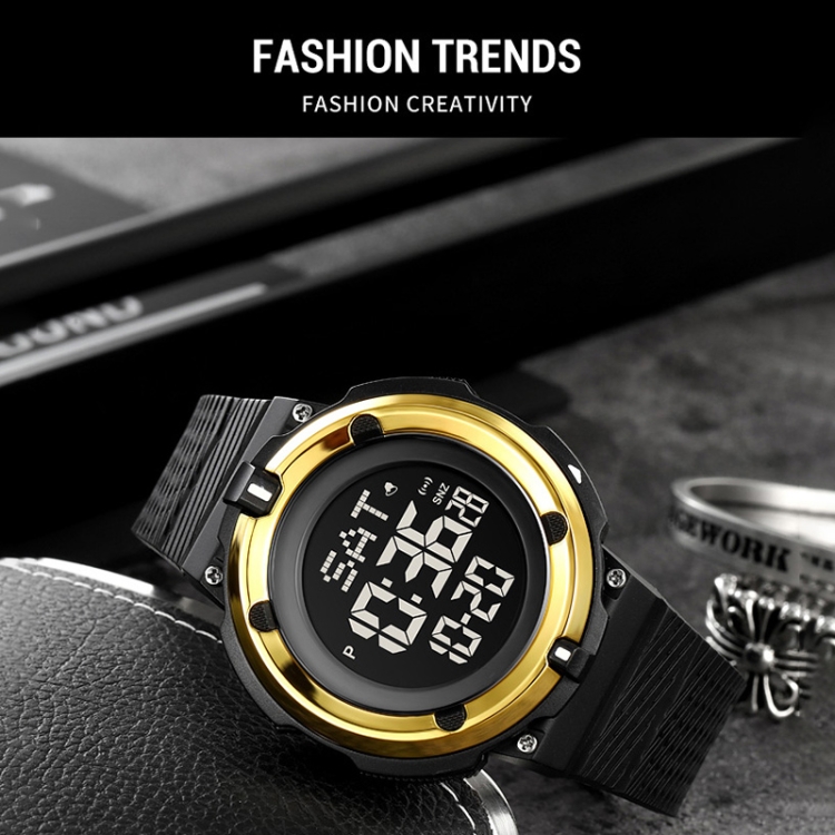 SKMEI 2010 Multifunctional Men 50M Waterproof Luminous Digital Wrist Watch-TIME.SHOP