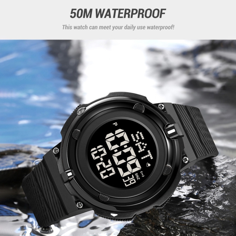 SKMEI 2010 Multifunctional Men 50M Waterproof Luminous Digital Wrist Watch-TIME.SHOP