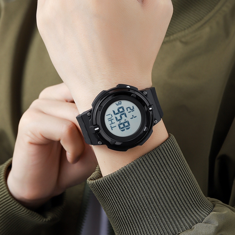 SKMEI 2010 Multifunctional Men 50M Waterproof Luminous Digital Wrist Watch-TIME.SHOP