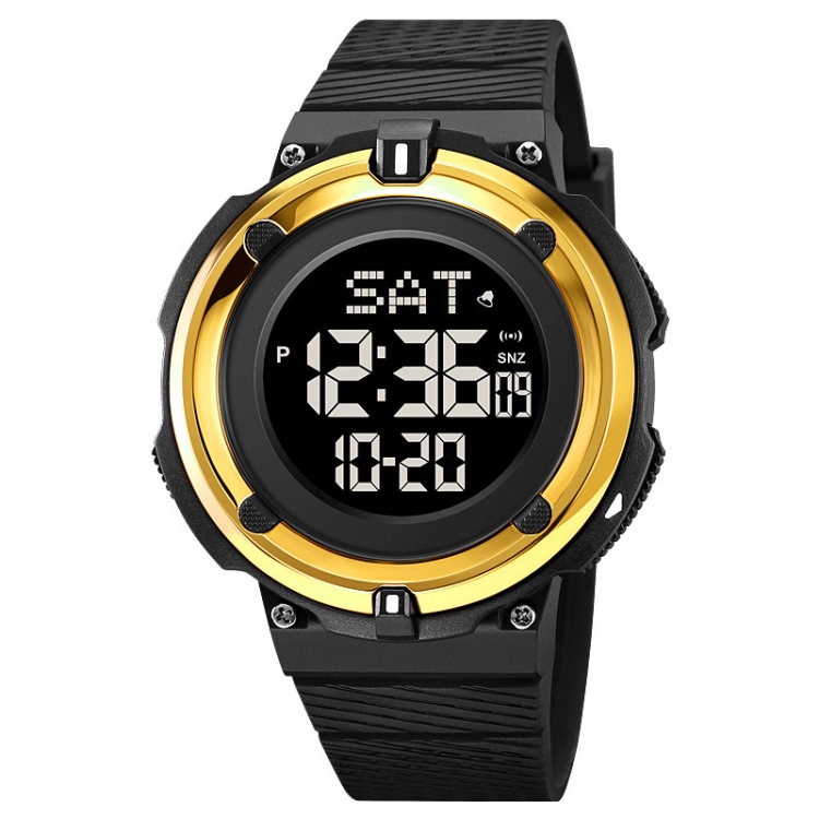 SKMEI 2010 Multifunctional Men 50M Waterproof Luminous Digital Wrist Watch-TIME.SHOP
