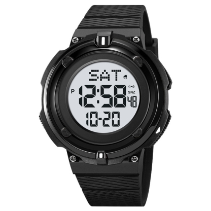 SKMEI 2010 Multifunctional Men 50M Waterproof Luminous Digital Wrist Watch-TIME.SHOP