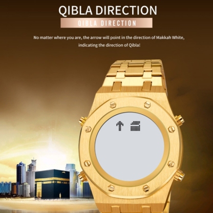 SKMEI 2043 Multifunctional Muslim Worships Compass Digital Wrist Watch-TIME.SHOP