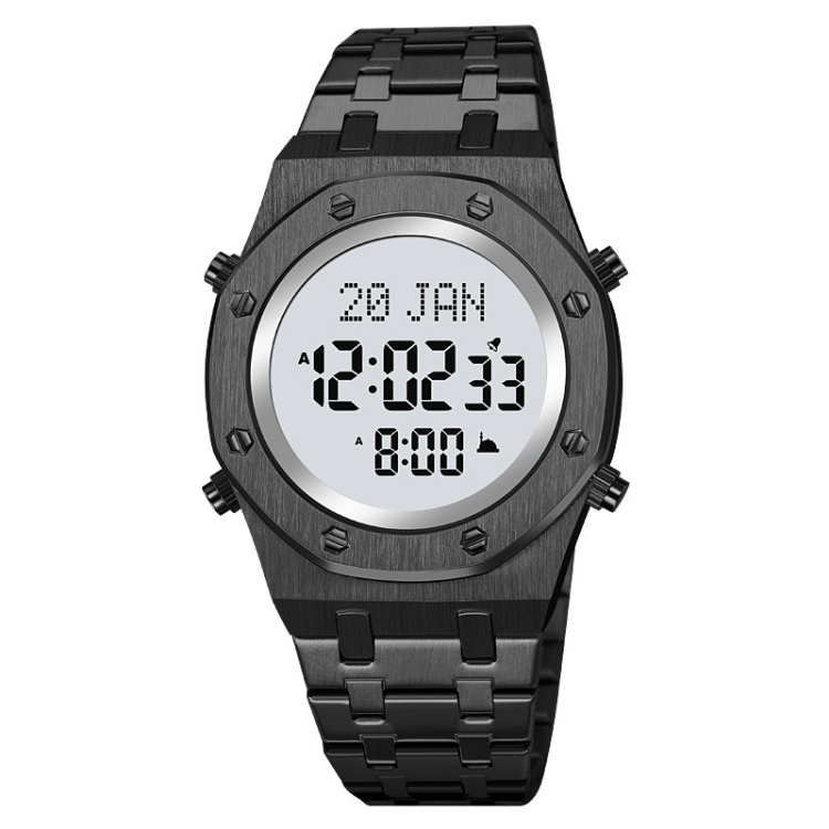 SKMEI 2043 Multifunctional Muslim Worships Compass Digital Wrist Watch-TIME.SHOP