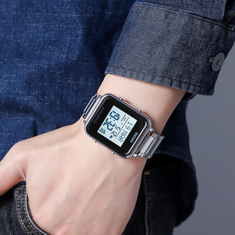 SKMEI 2064 Multifunctional Muslim Worships Compass Luminous Digital Wrist Watch-TIME.SHOP