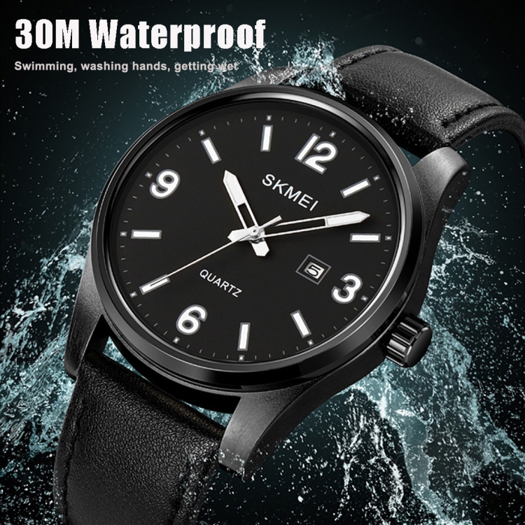SKMEI 2067 Men Business Casual Style Outdoor 50M Waterproof Quartz Digital Wrist Watch-TIME.SHOP