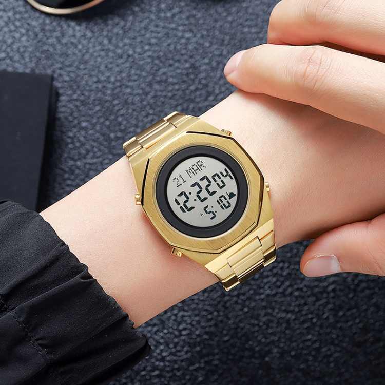 SKMEI 2069 Multifunctional 30M Waterproof Muslim Worships Digital Wrist Watch-TIME.SHOP