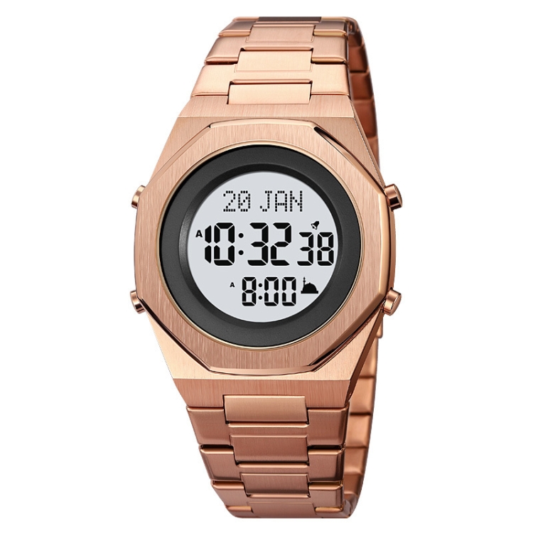 SKMEI 2069 Multifunctional 30M Waterproof Muslim Worships Digital Wrist Watch-TIME.SHOP