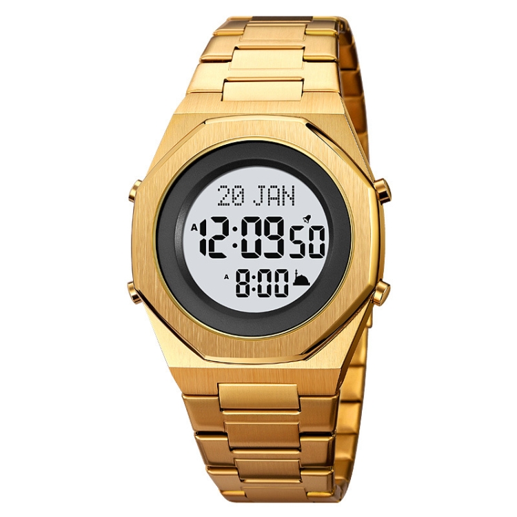SKMEI 2069 Multifunctional 30M Waterproof Muslim Worships Digital Wrist Watch-TIME.SHOP