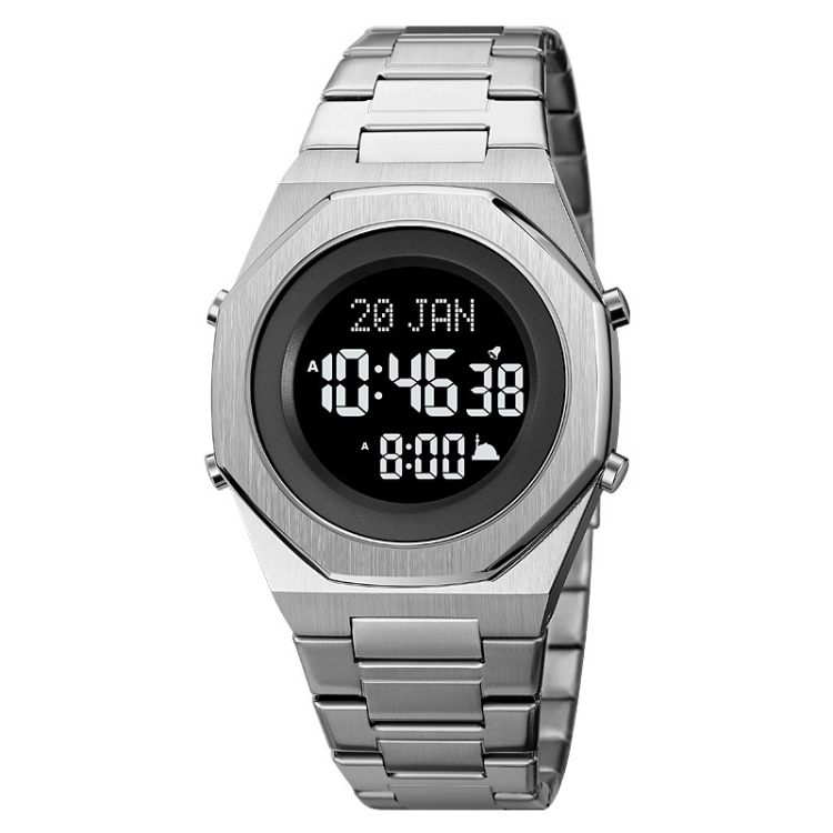 SKMEI 2069 Multifunctional 30M Waterproof Muslim Worships Digital Wrist Watch-TIME.SHOP