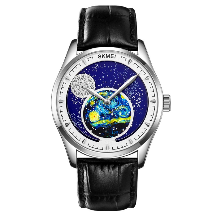 SKMEI 2115 Multifunctional Men Outdoor 30M Waterproof Moon Phase Quartz Watch-TIME.SHOP