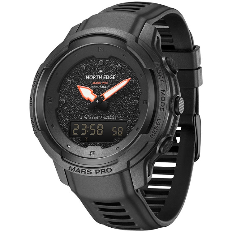 NORTH EDGE MarsPro Carbon Fiber Outdoor Sports Multifunctional Electronic Watch-TIME.SHOP