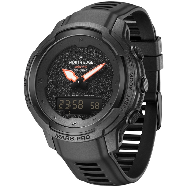 NORTH EDGE MarsPro Carbon Fiber Outdoor Sports Multifunctional Electronic Watch-TIME.SHOP