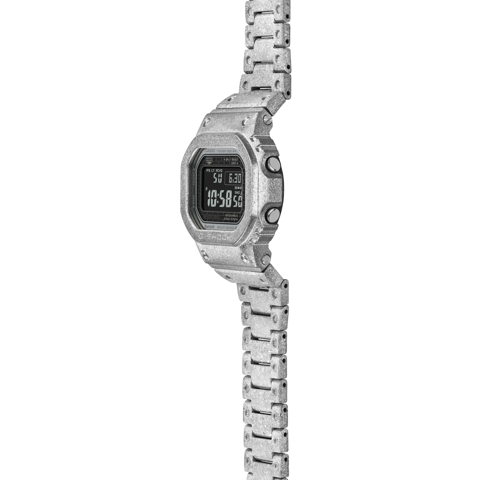 G-Shock GMWB5000 40th Anniversary Project Team Tough Silver Limited Edition-TIME.SHOP
