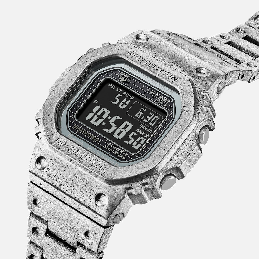 G-Shock GMWB5000 40th Anniversary Project Team Tough Silver Limited Edition-TIME.SHOP