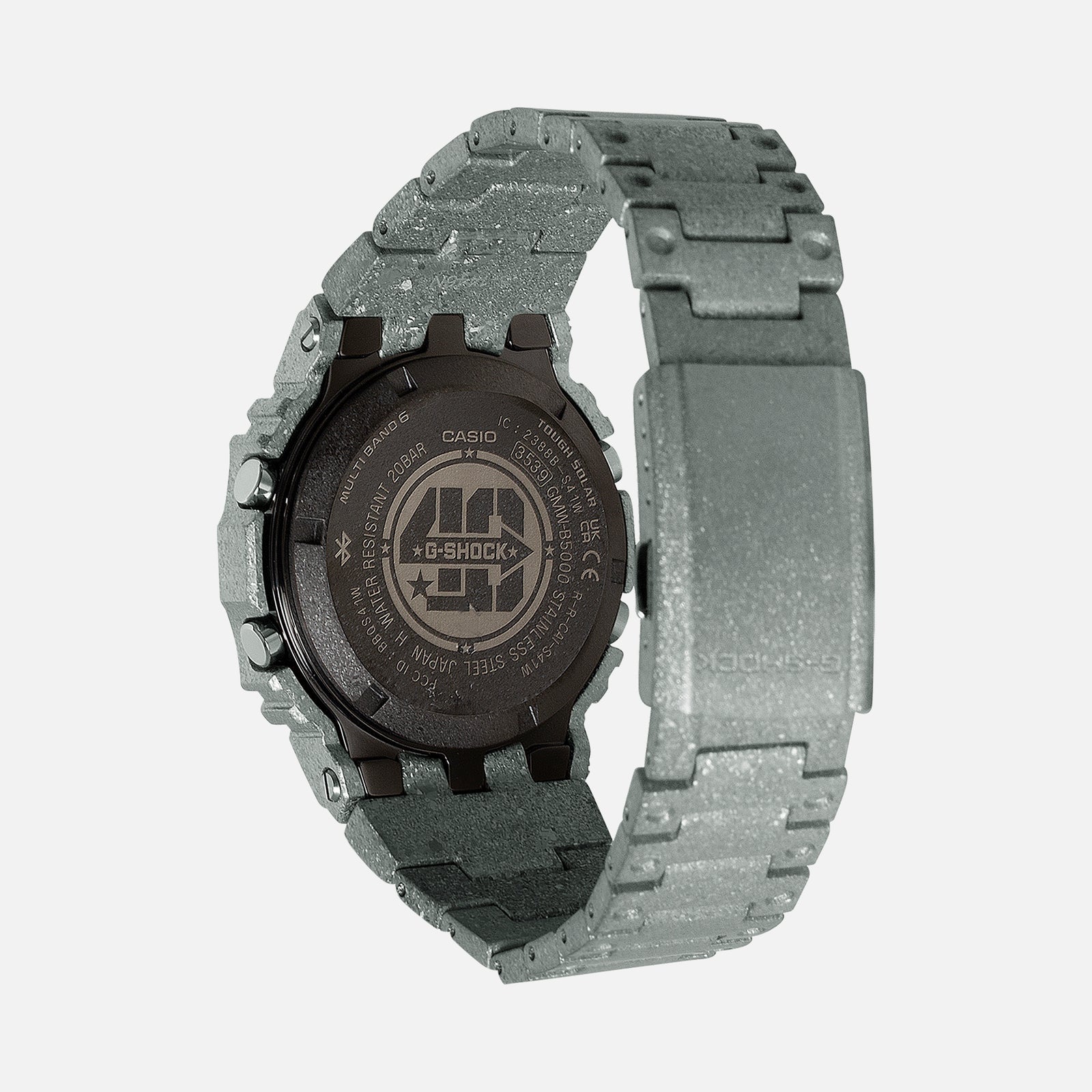 G-Shock GMWB5000 40th Anniversary Project Team Tough Silver Limited Edition-TIME.SHOP