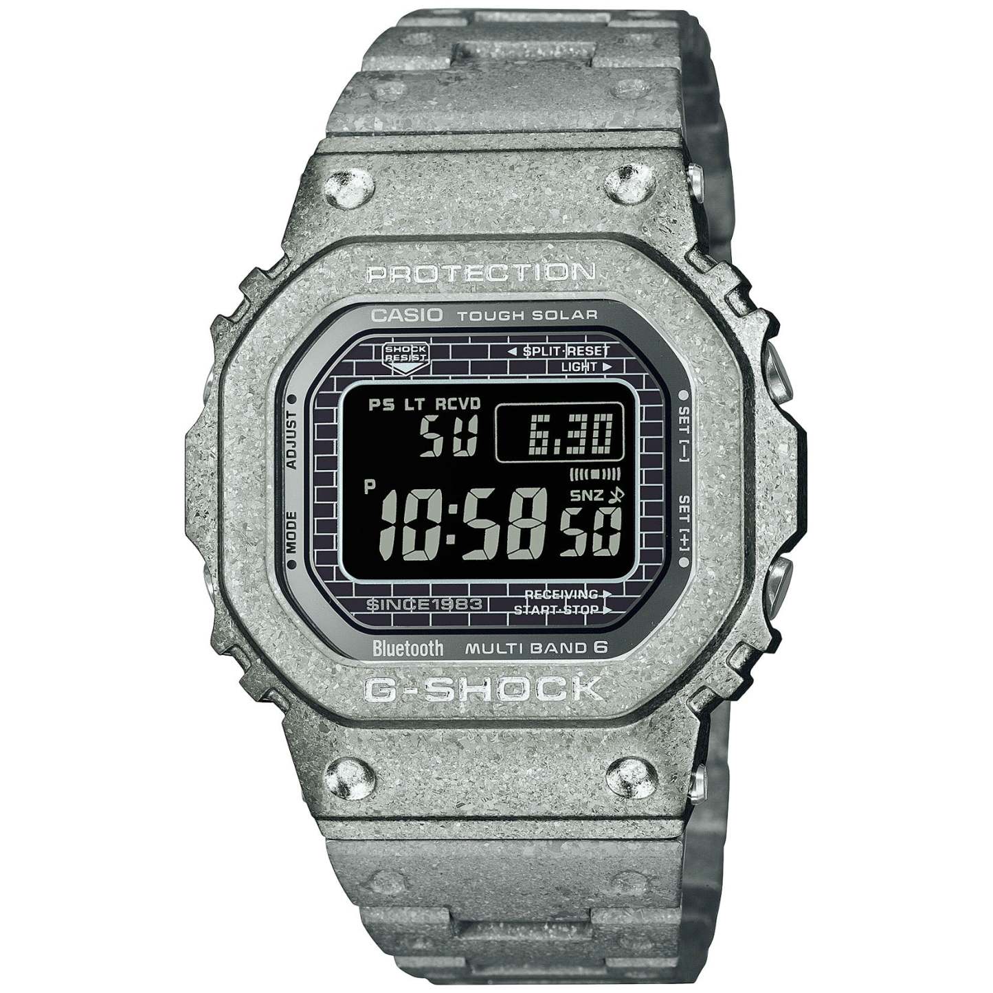 G-Shock GMWB5000 40th Anniversary Project Team Tough Silver Limited Edition-TIME.SHOP