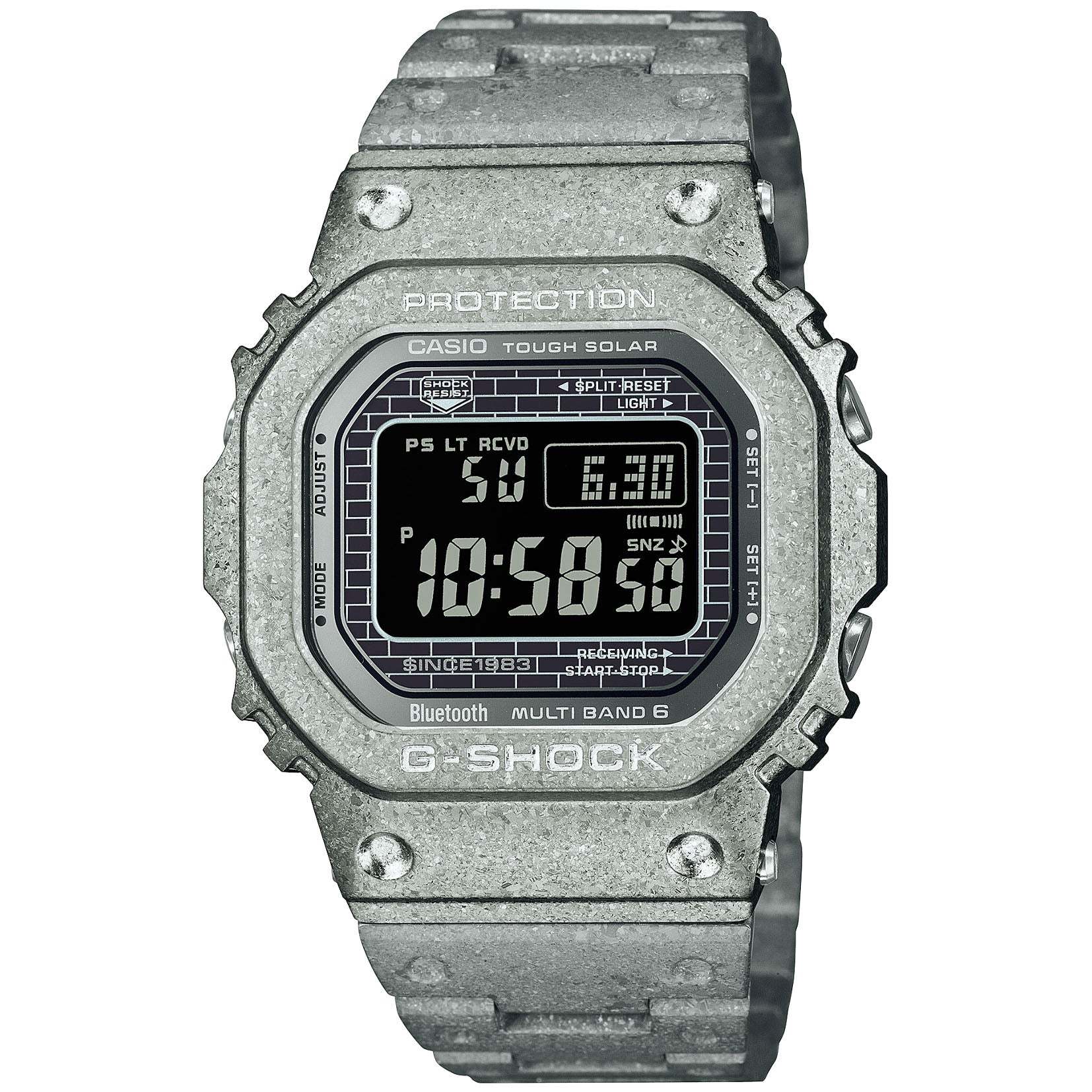 G-Shock GMWB5000 40th Anniversary Project Team Tough Silver Limited Edition-TIME.SHOP