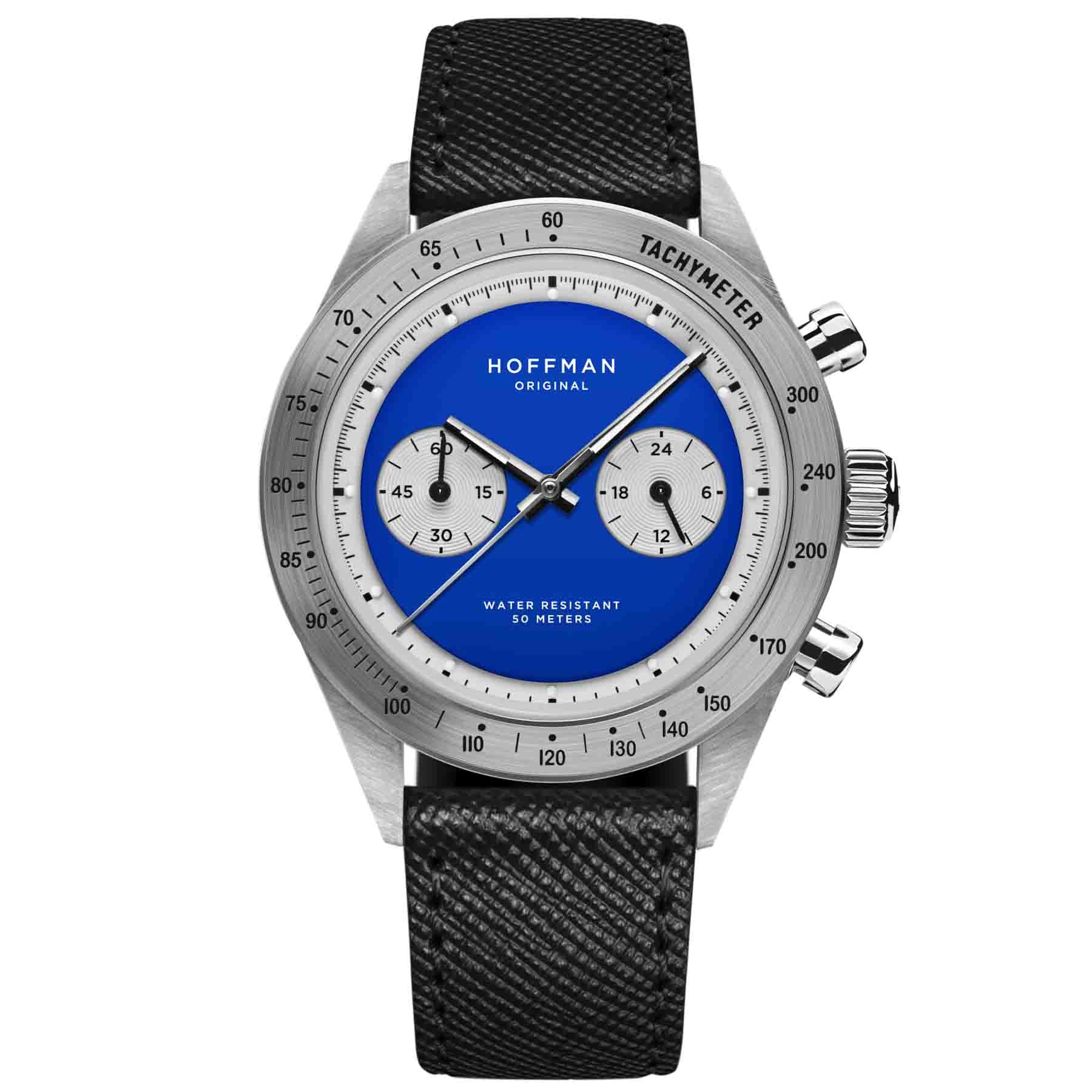 Hoffman Racing 40 Chronograph Royal Blue-TIME.SHOP