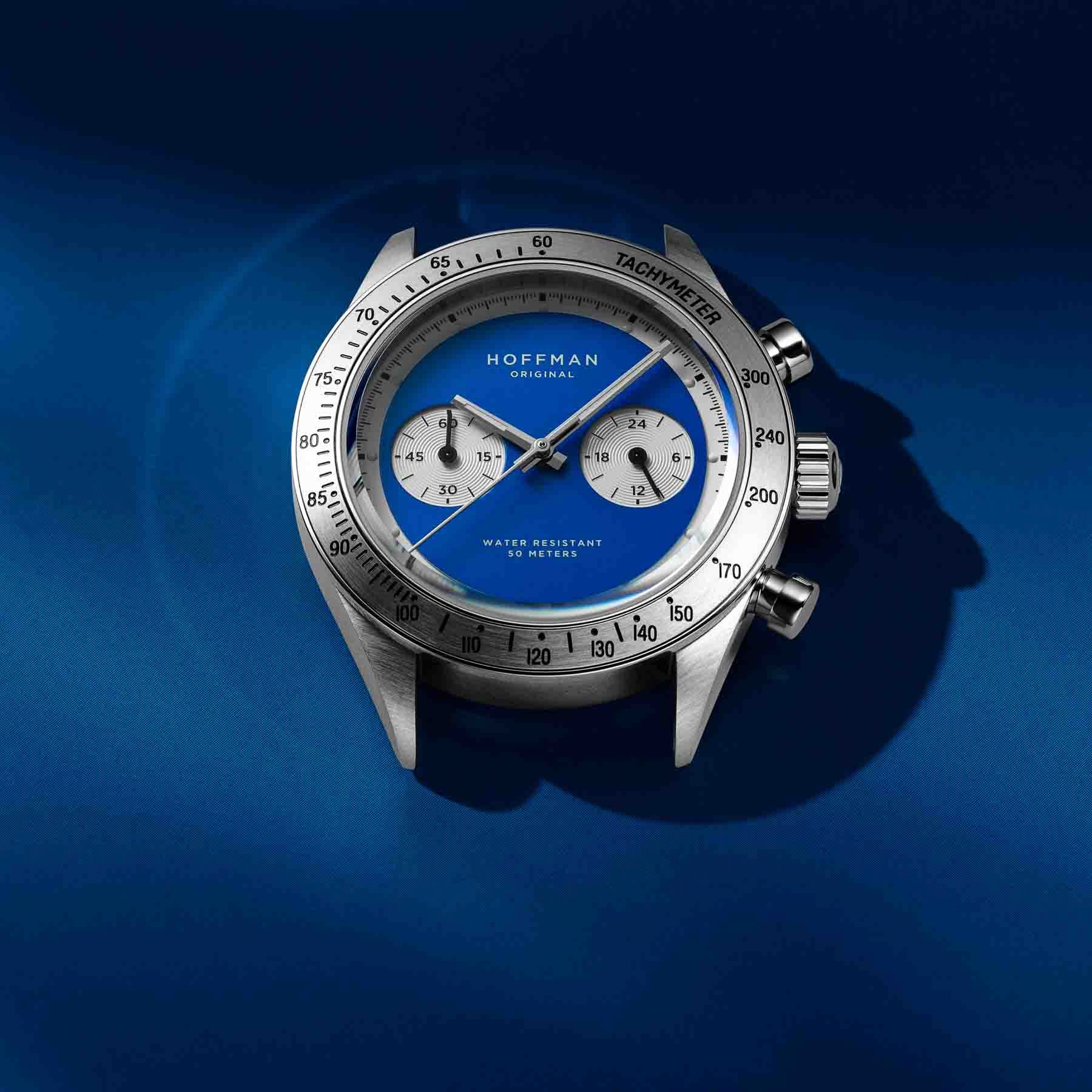 Hoffman Racing 40 Chronograph Royal Blue-TIME.SHOP