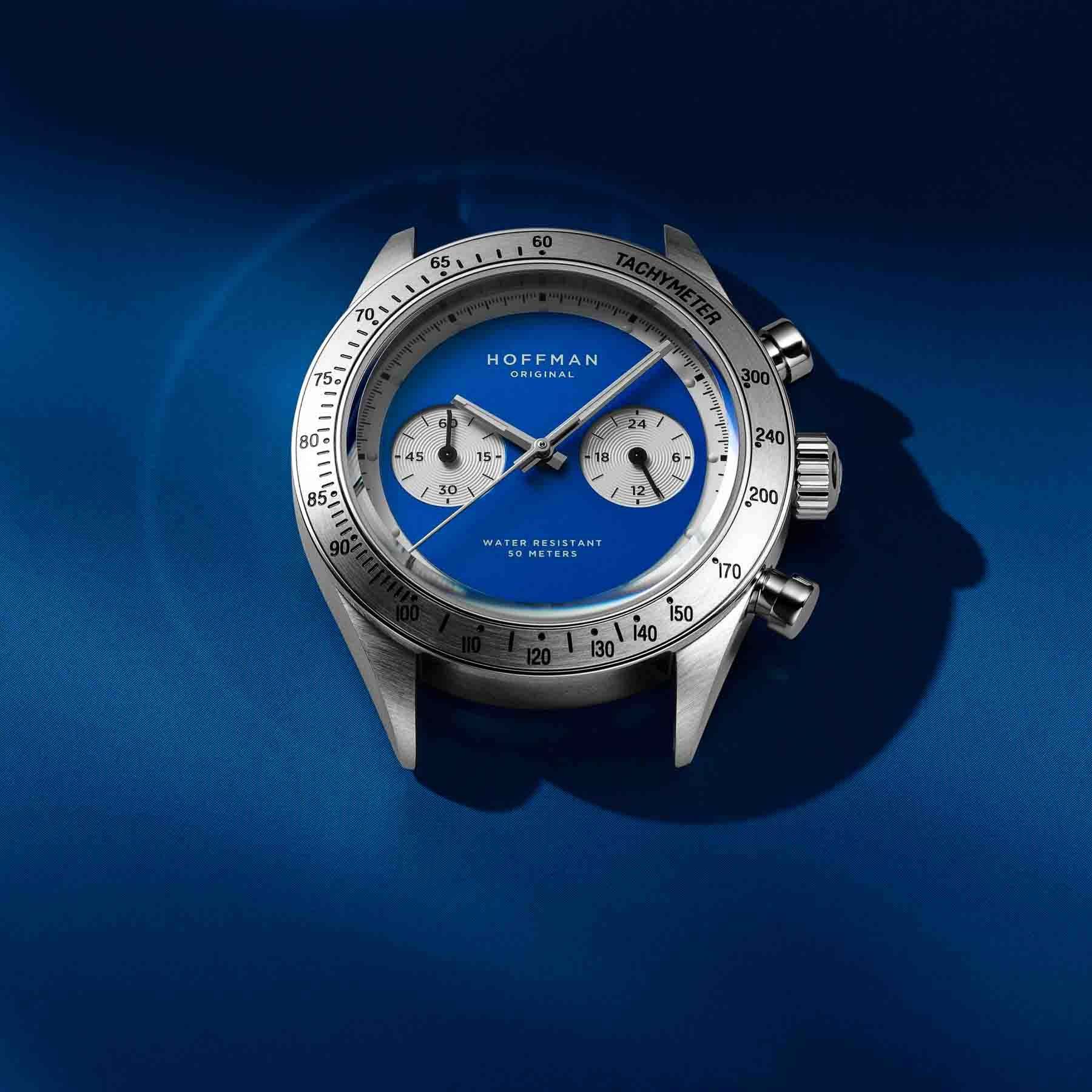 Hoffman Racing 40 Chronograph Royal Blue-TIME.SHOP