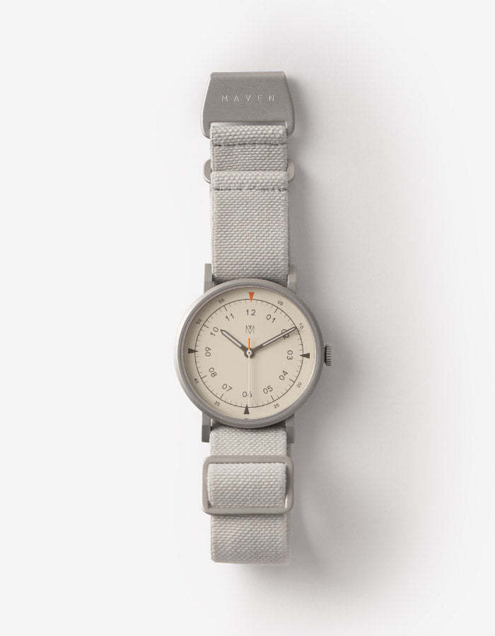 MAVEN WATCH: MUS-01 GRAY P 40MM-TIME.SHOP