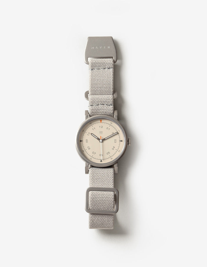MAVEN WATCH: MUS-01 GRAY P 34MM-TIME.SHOP