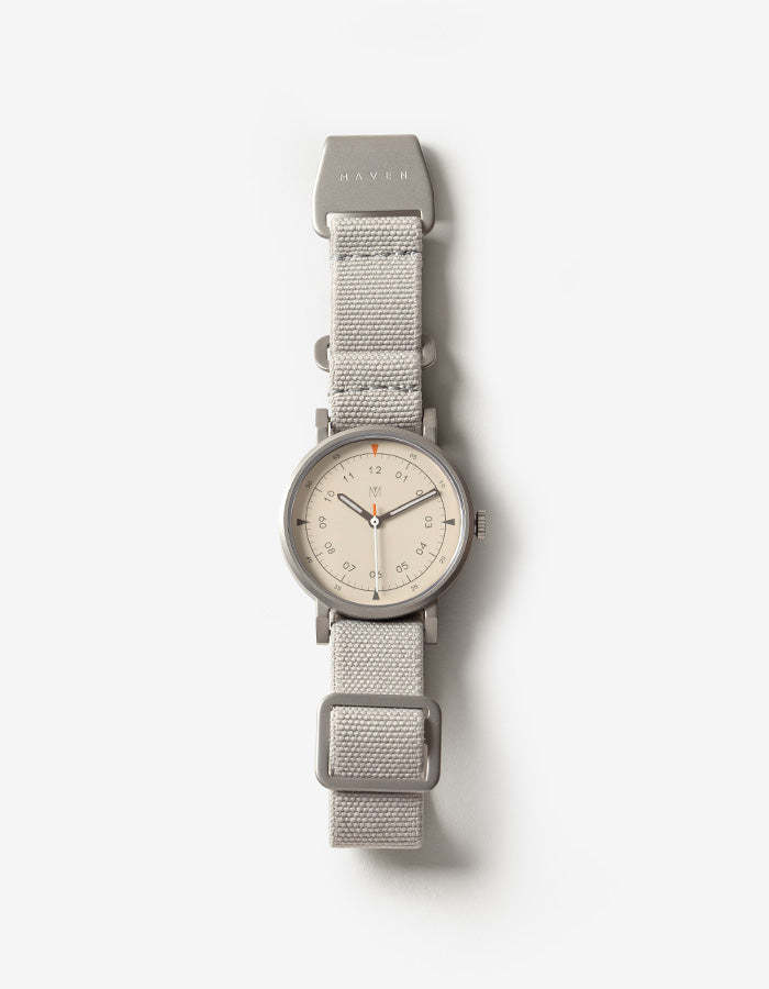MAVEN WATCH: MUS-01 GRAY P 34MM-TIME.SHOP