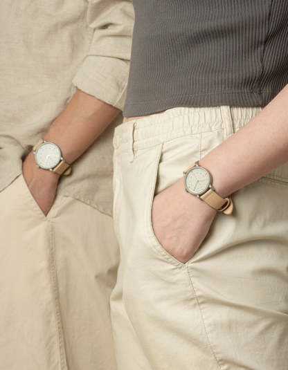 MAVEN WATCH: MUS-01 Natural 34MM-TIME.SHOP