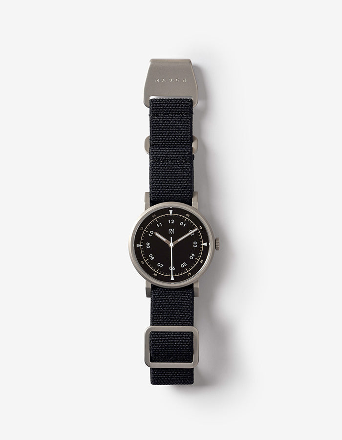 MAVEN WATCH: MUS-03 BLACK P 34MM-TIME.SHOP
