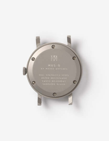 MAVEN WATCH: MUS-04 GRAY P 34MM-TIME.SHOP
