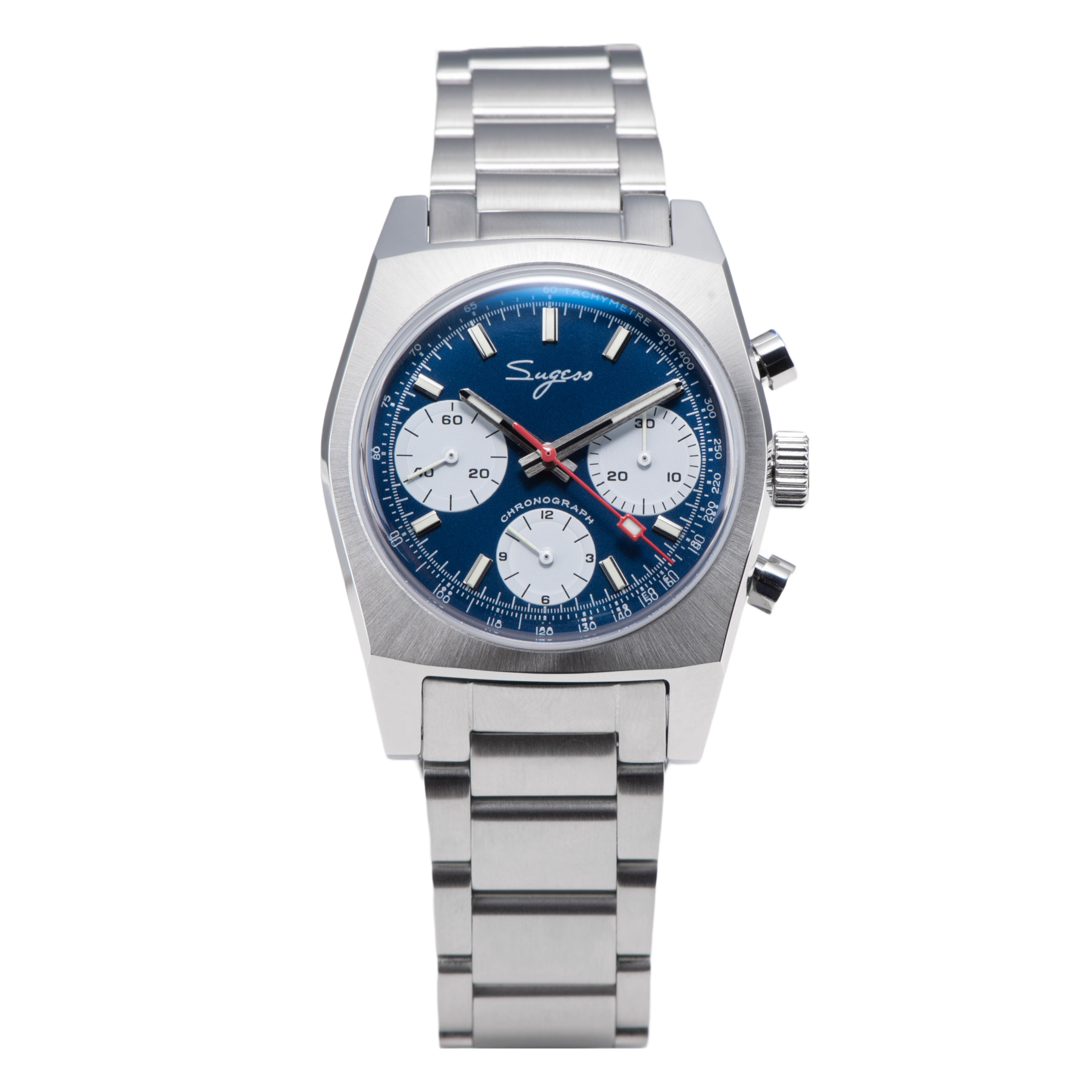 Chrono Heritage S419 Chronograph Blue Panda Dial-TIME.SHOP