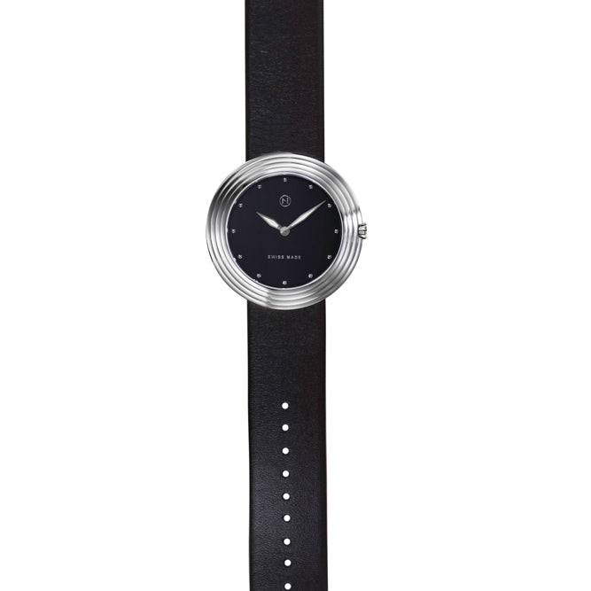 Nove Streamliner 40mm Black Silver-TIME.SHOP