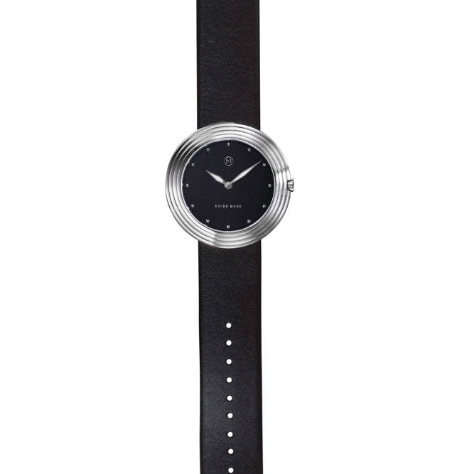Nove Streamliner 40mm Black Silver-TIME.SHOP