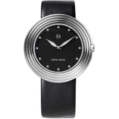 Nove Streamliner 40mm Black Silver-TIME.SHOP