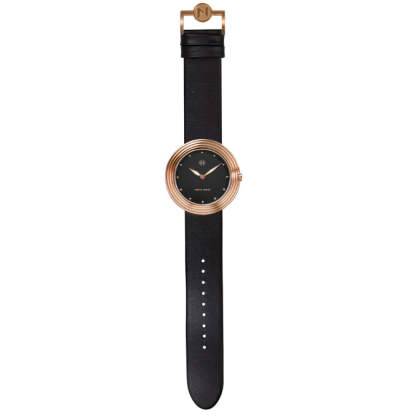 Nove Streamliner 46mm Black Rose Gold-TIME.SHOP