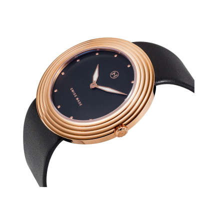 Nove Streamliner 46mm Black Rose Gold-TIME.SHOP