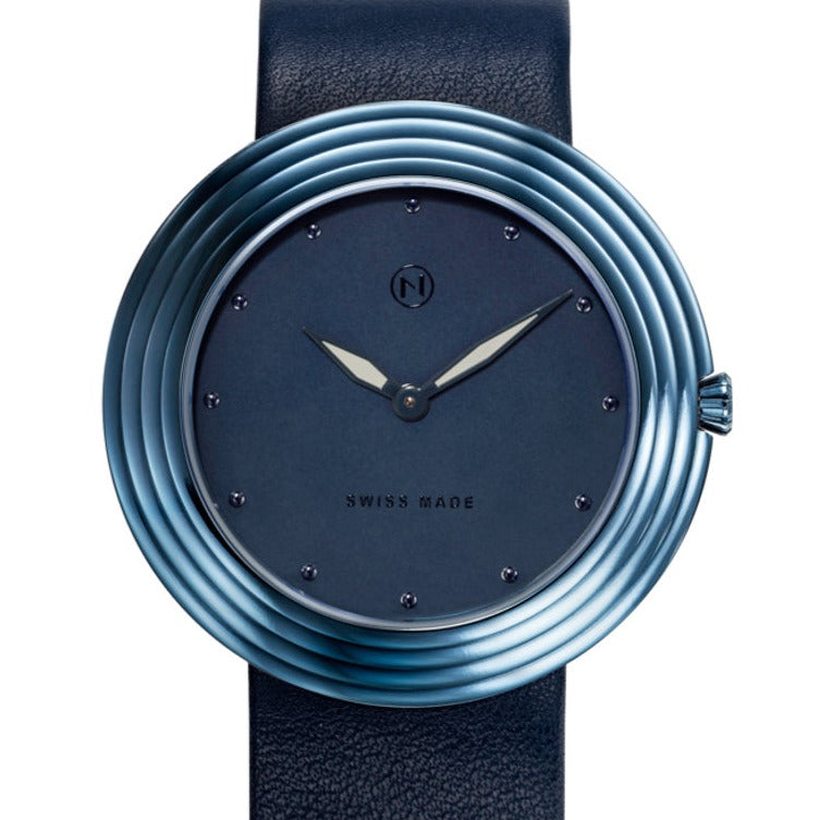 Nove Streamliner 46mm Blue-TIME.SHOP
