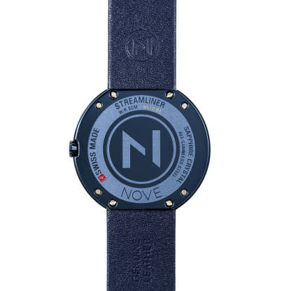 Nove Streamliner 40mm Blue-TIME.SHOP