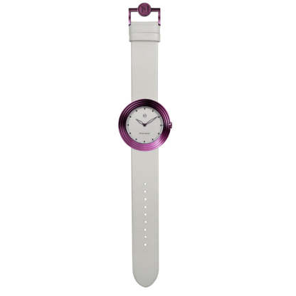Nove Streamliner 40mm White Purple-TIME.SHOP