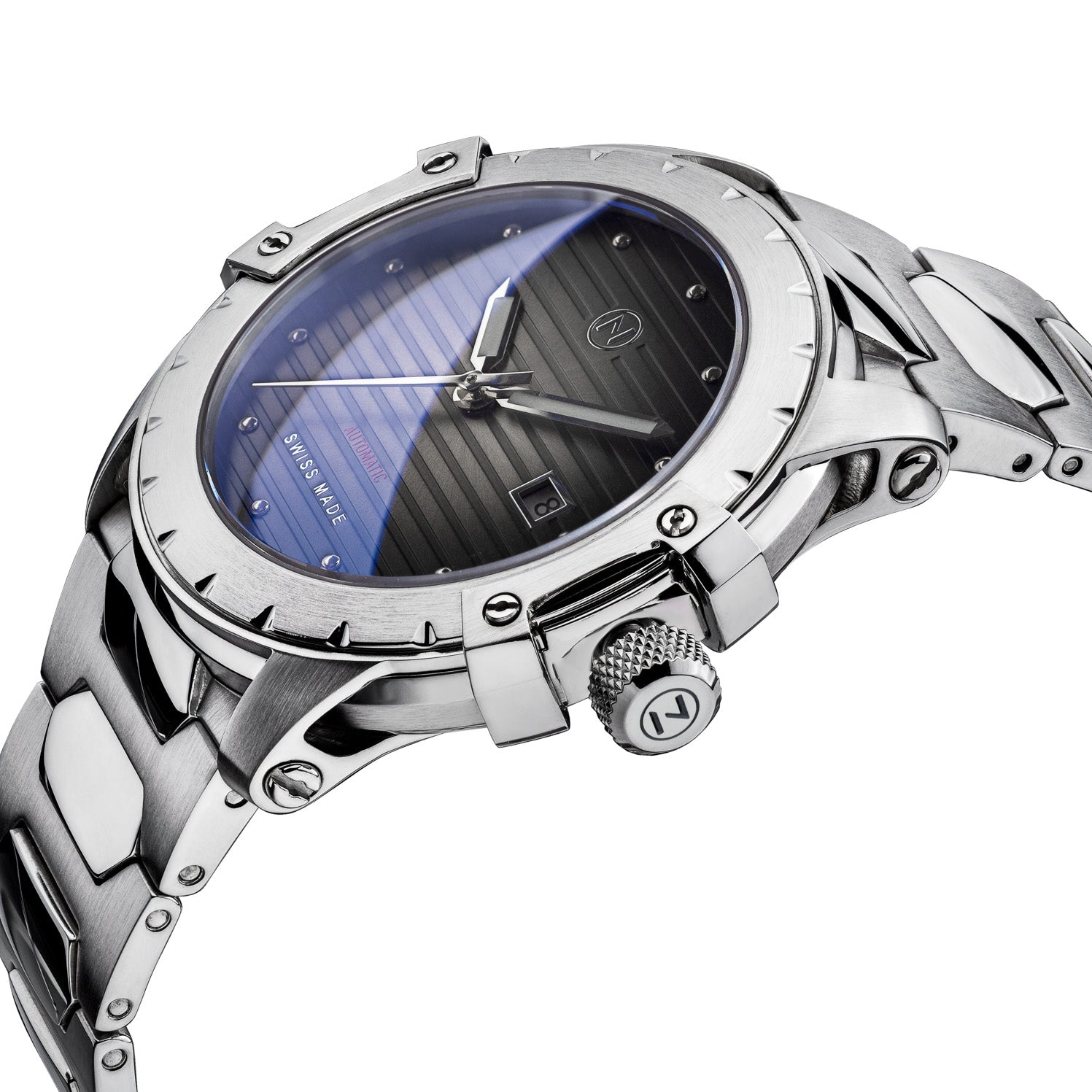 Nove Modena Automatic Silver-TIME.SHOP