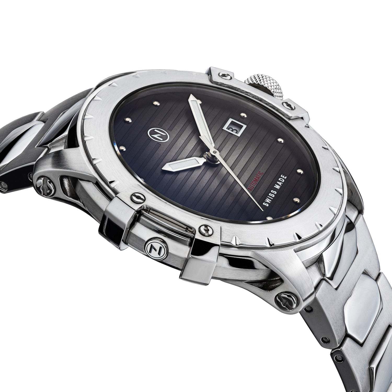 Nove Modena Automatic Silver-TIME.SHOP
