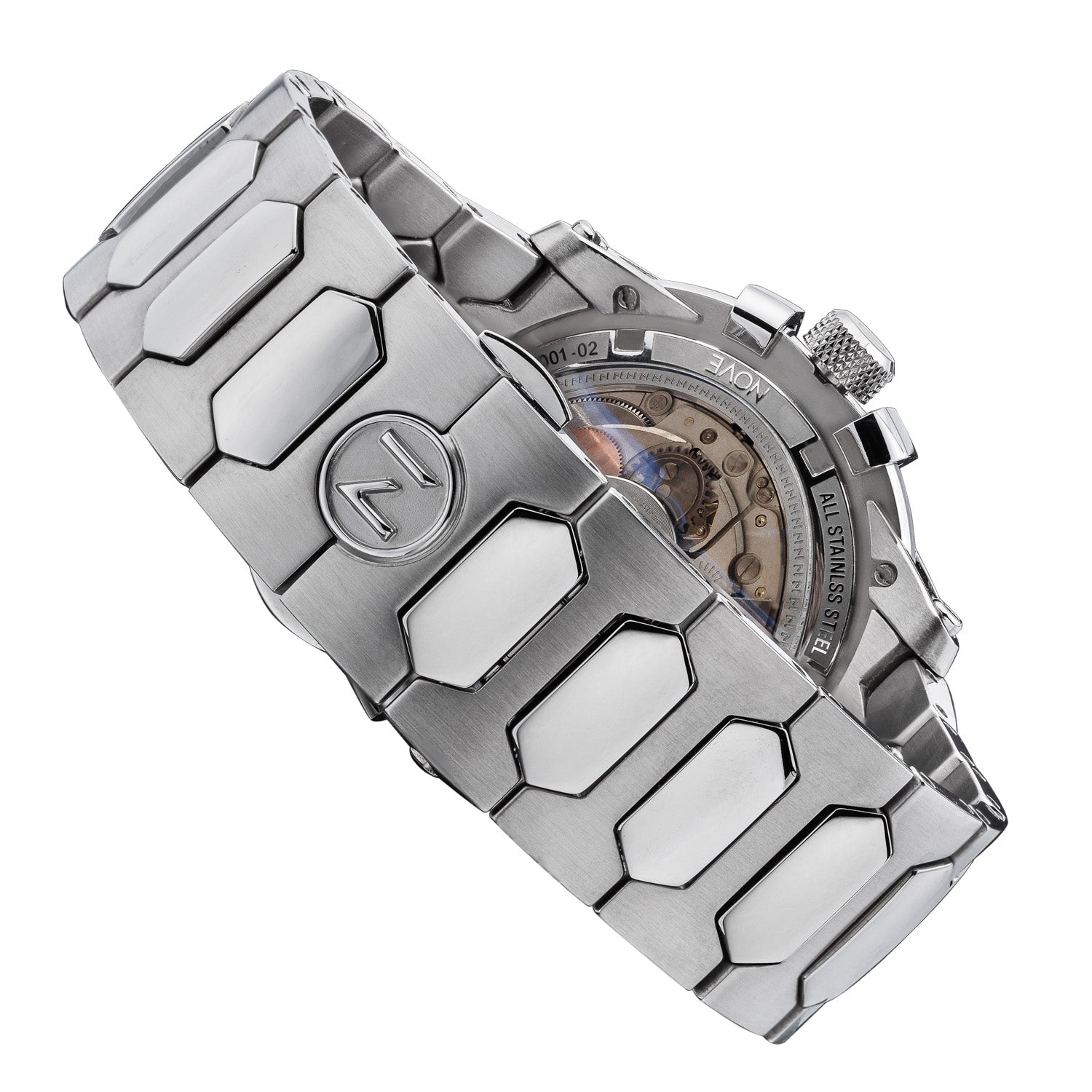 Nove Modena Automatic Silver-TIME.SHOP