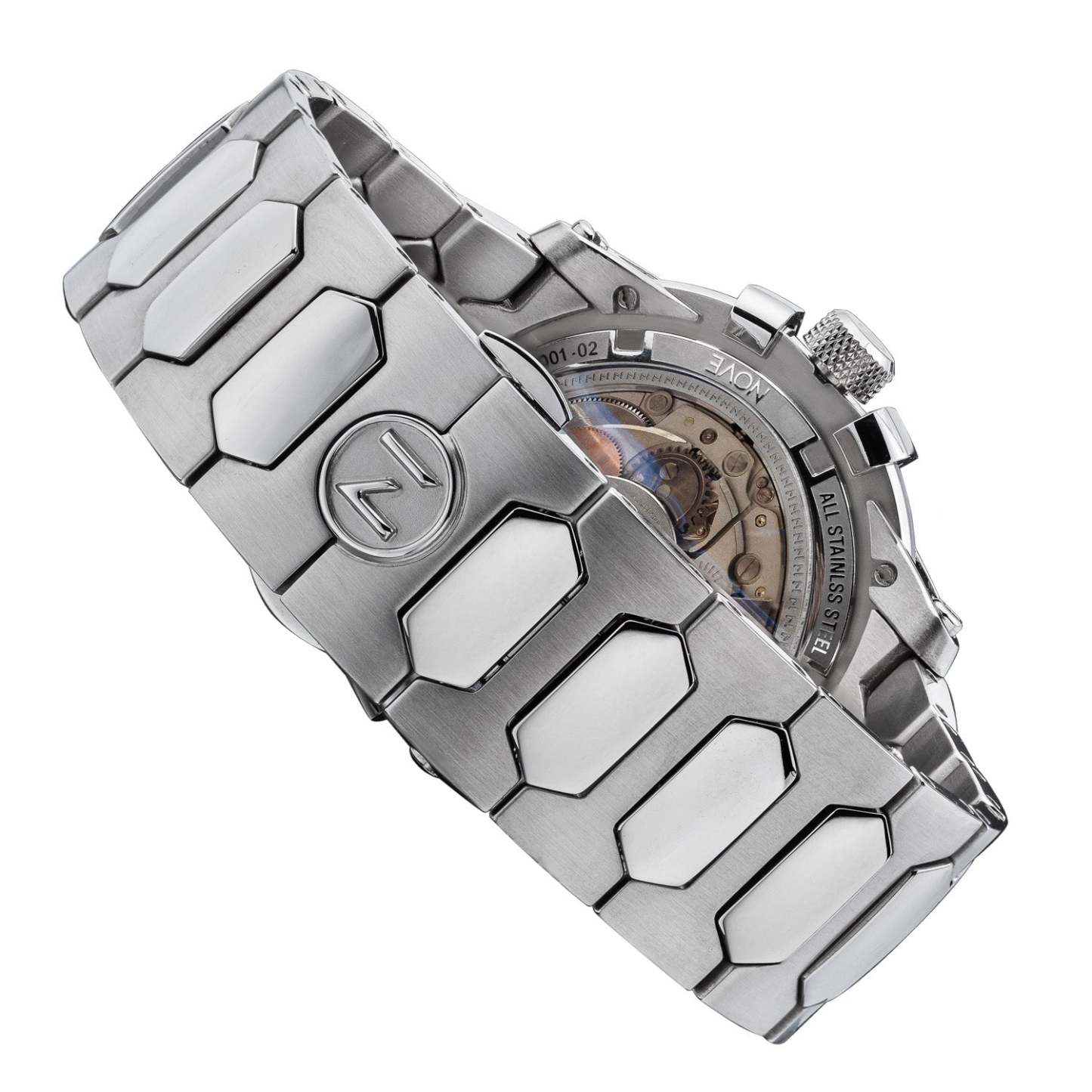 Nove Modena Automatic Silver-TIME.SHOP