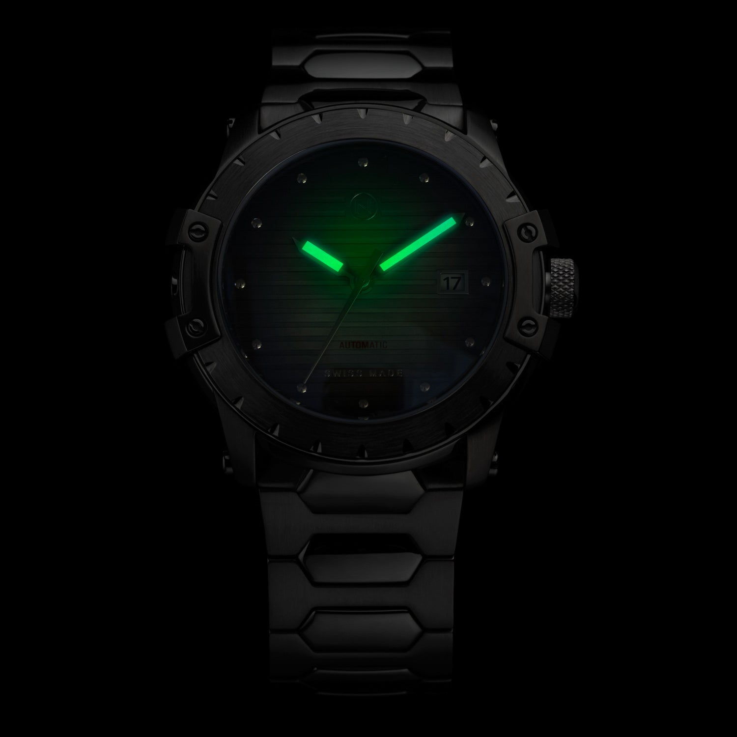 Nove Modena Automatic Silver-TIME.SHOP