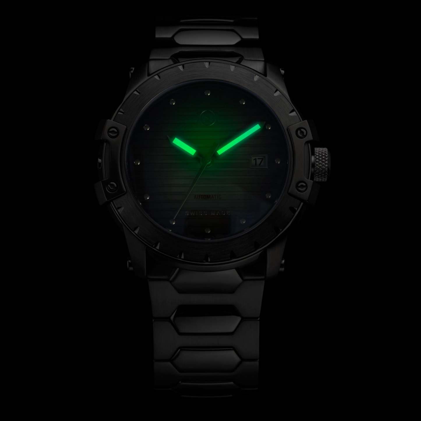 Nove Modena Automatic Silver-TIME.SHOP