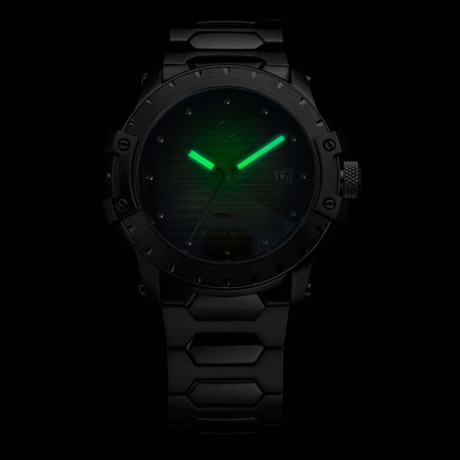Nove Modena Automatic Silver-TIME.SHOP